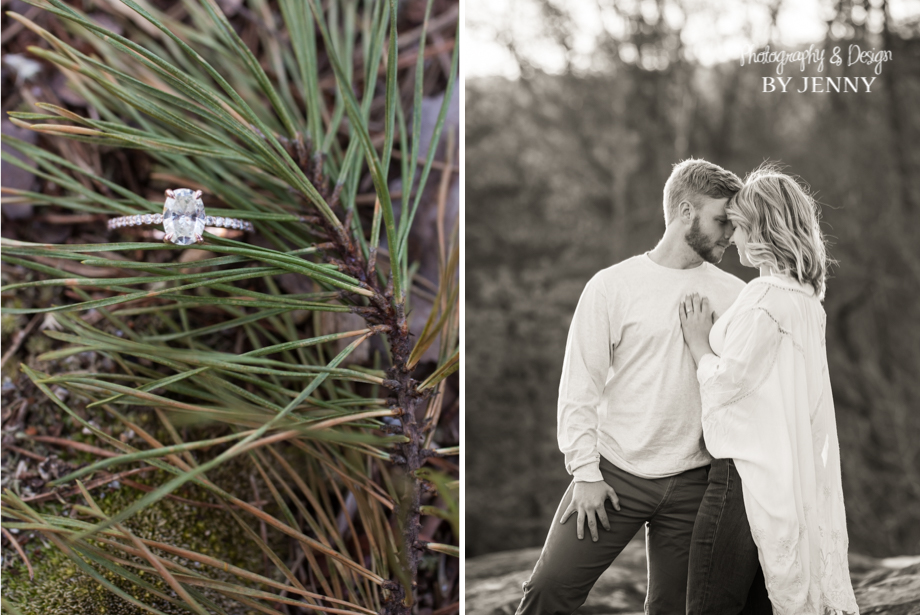 Mountain Engagement Photography SC