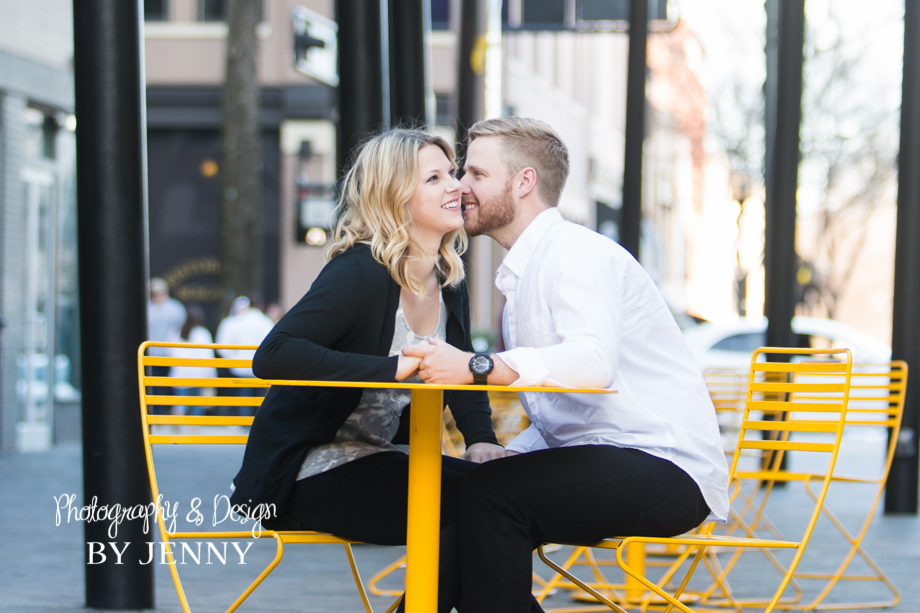 Downtown Urban Engagement Photography Greenville SC