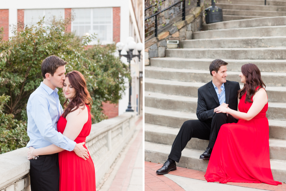 Engagement Photography Downtown Greenville SC