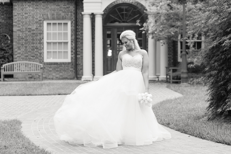 furman university rose garden wedding photography bride