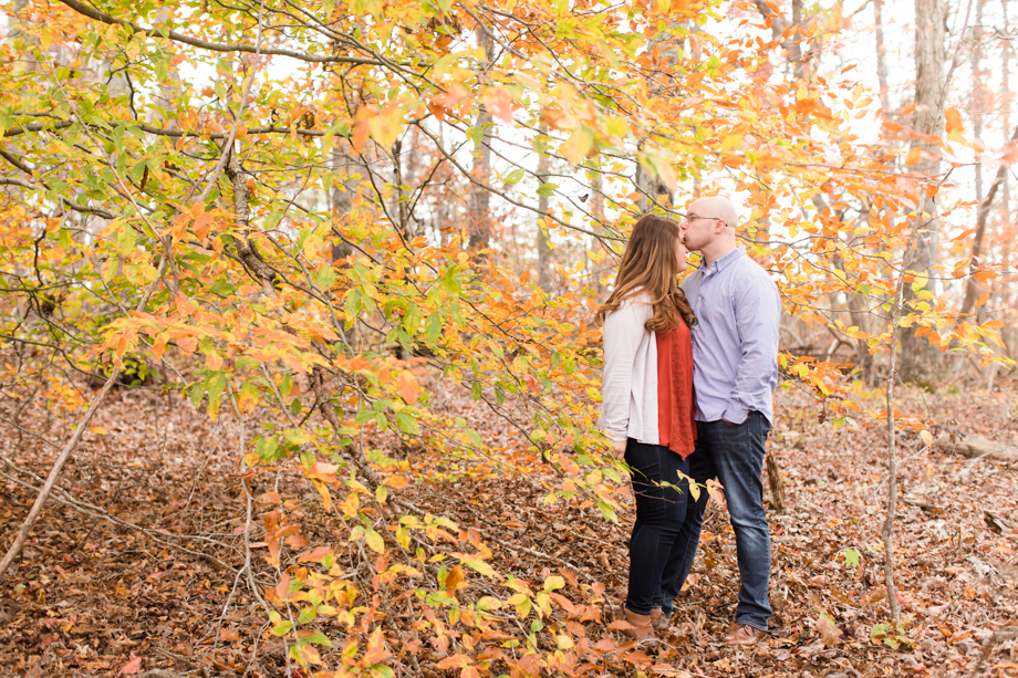 Greer Sc Rustic Fall engagement photography