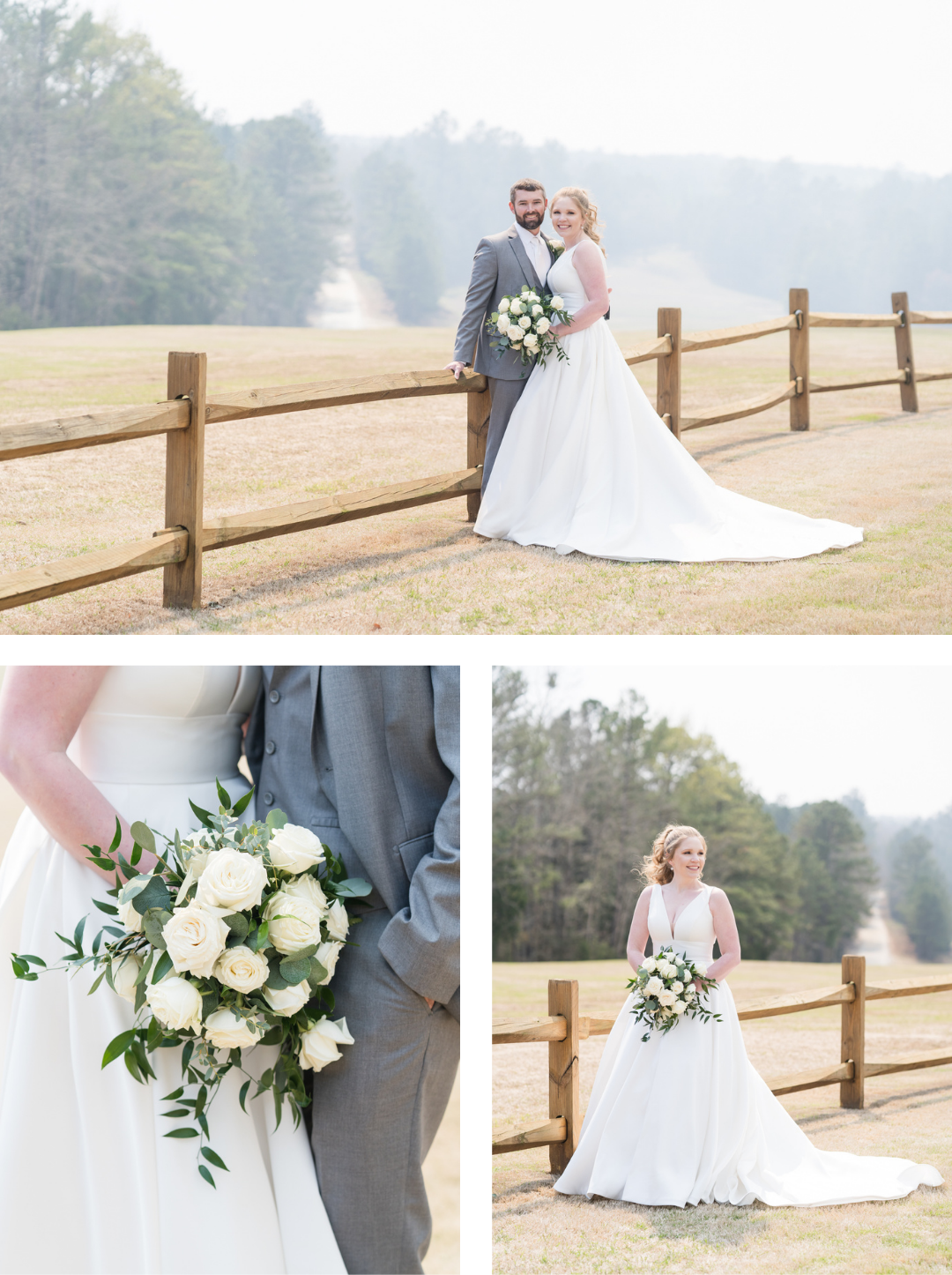 Classic attributes of a farm on Sunset Farm wedding venue